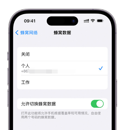 梅县苹果维修服务分享如何在iPhone上使用双卡 